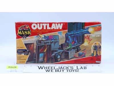 Outlaw 100% Complete W/Box MASK 1986 Kenner Vintage Action Figure Vehicle