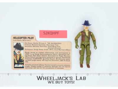Wild Bill V1 100% Complete G.I. Joe 1983 Hasbro Vintage Action Figure
