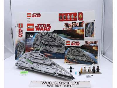 #75190 First Order Star Destroyer 100% Complete Lego 2017 Star Wars