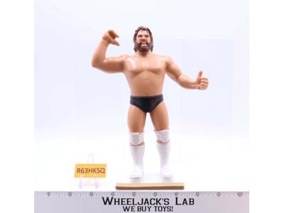 Hacksaw Jim Duggan 1986 WWF LJN Titan Sports 8" Vintage Wrestling w/ 2x4 NICE!