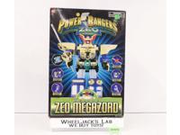 Deluxe Zeo Megazord 100% Complete Power Rangers Zeo 1996 Bandai Figure