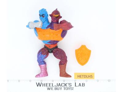 Two Bad 100% Complete He-Man Masters of the Universe MOTU Mattel 1985 Figure