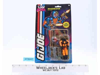 Roadblock GI Joe Star Brigade 1993 Hasbro Action Figure NEW MOSC SEALED