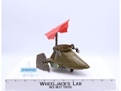 Desert Sail Skiff Mini Rig 100% Complete Star Wars ROTJ 1983 Kenner Vehicle