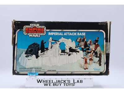 Hoth Imperial Attack Base 100% Complete W/Box 1980 Star Wars ESB Kenner Playset