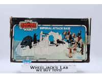 Hoth Imperial Attack Base 100% Complete W/Box 1980 Star Wars ESB Kenner Playset