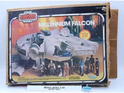 Millennium Falcon WORKS 100% Complete W/Box Star Wars 1979 Kenner Action Figure