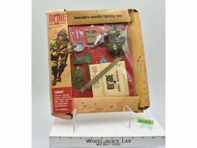 Action Soldier 12" Combat Accessories G.I. Joe Hasbro 1960's NEW MISB