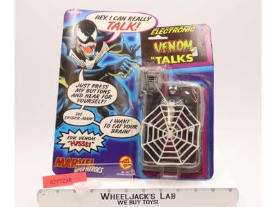 Electronic Venom Marvel Superheroes 1991 Toybiz Action Figure NEW MOSC SEALED