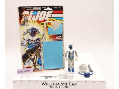 Snow Serpent V1 With Cardback G.I. Joe 1985 Hasbro Vintage Action Figure