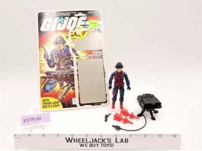 Scrap-Iron V1 100% Complete W/Cardback G.I. Joe 1984 Hasbro Vintage Figure