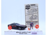 Raven W/Calhoun Burns 100% Complete 1986 MASK M.A.S.K. Kenner Action Figure