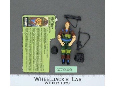 Footloose V2 Slaughter's Marauders Complete G.I. Joe 1989 Hasbro Vintage Figure