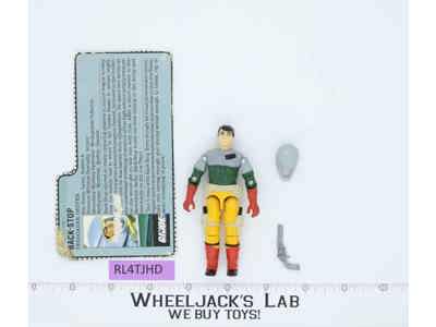Backstop V1 100% Complete G.I. Joe 1987 Hasbro Vintage Action Figure