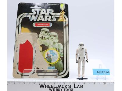 Stormtrooper 100% Complete 20 Back-H Star Wars 1978 Kenner Figure NO REPRO