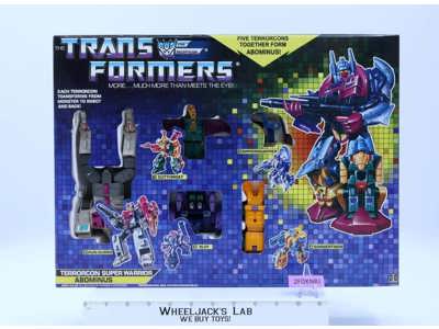 Abominus Terrorcons Third Party Robot Action Figure