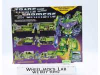 Devastator 100% Complete W/Box & Insert 1985 Vintage G1 Transformers Figure