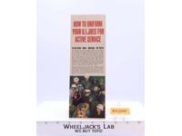 How to Uniform Your GI Joes #2 Brochure Footlocker Box Paper GI Joe Vintage