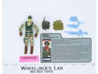 Recoil V1 100% Complete G.I. Joe 1989 Hasbro Vintage Action Figure