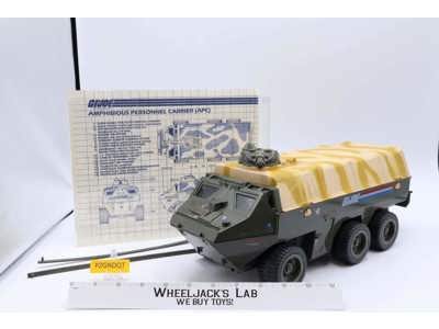 A.P.C. APC Amphibious Personnel Carrier 100% Complete GI Joe 1983 Hasbro Vehicle