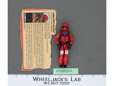 Wild Weasel V1 100% Complete G.I. Joe 1984 Hasbro Vintage Action Figure