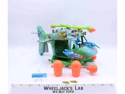 Turtle Copter Turtlecopter 100% Complete TMNT 1990 Vintage Playmates Vehicle