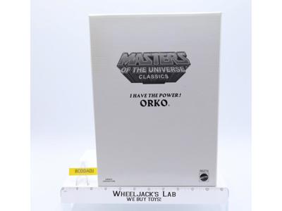 Orko w/ Mailer MOSC NEW He-Man Classics MOTUC 2009 Mattel Action Figure