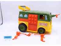 Party Wagon 100% Complete Teenage Mutant Ninja Turtles TMNT 1989 Playmates