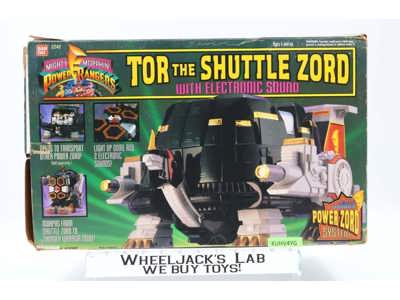 Tor the Shuttle Zord Complete Mighty Morphin Power Rangers 1994 Bandai Figure