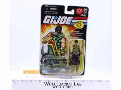 Croc Master GI Joe 25th Anniversary 2008 Hasbro Action Figure NEW MOSC SEALED