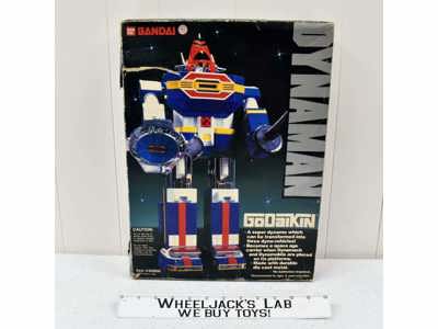 Dynaman w/ Box 100% Complete Godaikin 1984 Bandai Popy Chogokin