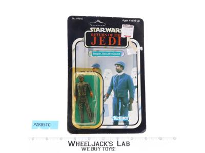 Bespin Security Guard BLACK 77 Back Star Wars ESB 1983 Kenner NEW MOSC SEALED