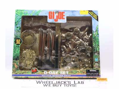 D-Day Set Deluxe Mission Gear Set GI Joe NEW UNOPENED 1999 Hasbro