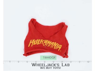 Hulkamania Red Shirt Hulk Hogan WWF Wrestling 16" LJN 1985 Vintage