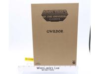 Gwildor w/ Mailer MOSC NEW He-Man Classics MOTUC 2014 Mattel Action Figure