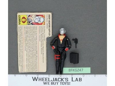 Destro V1 100% Complete G.I. Joe 1983 Hasbro Vintage Action Figure