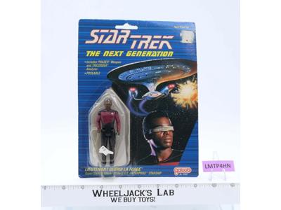Lieutenant Geordi La Forge Star Trek The Next Generation MOSC Galoob 1988