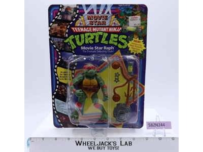 Movie Star Raph Teenage Mutant Ninja Turtles TMNT 1992 Playmates NEW MOSC SEALED