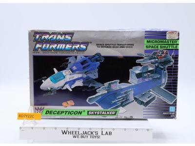 Skystalker Micromaster 100% Complete W/BOX G1 Transformers 1989 Vintage Figure