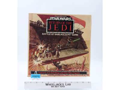 Battle At Sarlacc's Pit Board Game Star Wars ROTJ 1983 Parker Bros Game