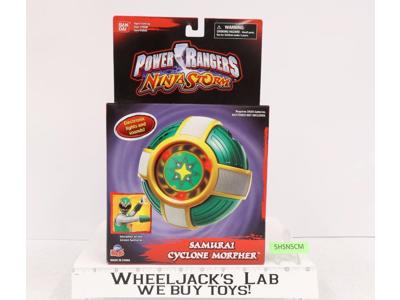 Samurai Cyclone Morpher 100% Complete Power Rangers Ninja Storm 2003 Bandai