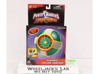 Samurai Cyclone Morpher 100% Complete Power Rangers Ninja Storm 2003 Bandai