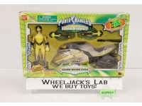 Yellow Vector Cycle 100% Complete Power Rangers Time Force 2001 Bandai Figure