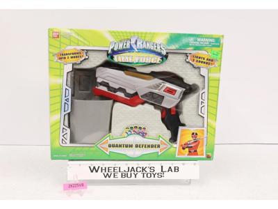 Quantum Defender 100% Complete Power Rangers Time Force 2001 Bandai
