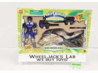Blue Vector Cycle 100% Complete Power Rangers Time Force 2001 Bandai Figure