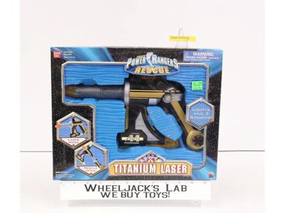 Titanium Laser Complete WORKS Power Rangers Lightspeed Rescue 1999 Bandai