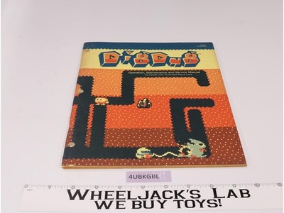 ATARI DIG DUG Game Operation Service Manual ONLY Vintage 1982