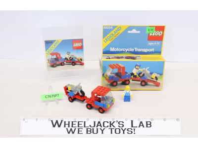 #6654 Motorcycle Transport Legoland 1983 Town System
