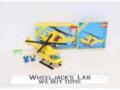 #6697 Rescue-1 Helicopter Legoland 1985 Town System