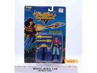 Hannah Dundee Cadillacs and Dinosaurs Cross Bow 1993 Tyco NEW MOSC SEALED MOSC